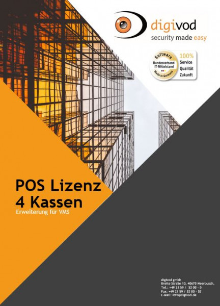 POS 4-Kassen-Lizenz